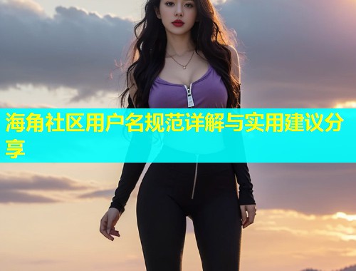 海角社区用户名规范详解与实用建议分享