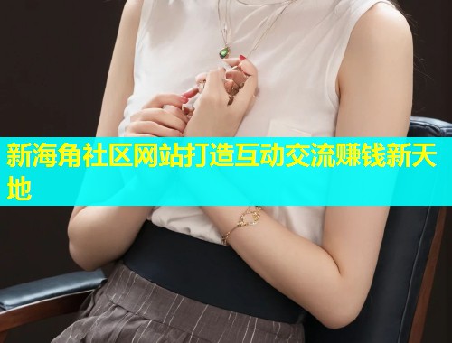 新海角社区网站打造互动交流赚钱新天地